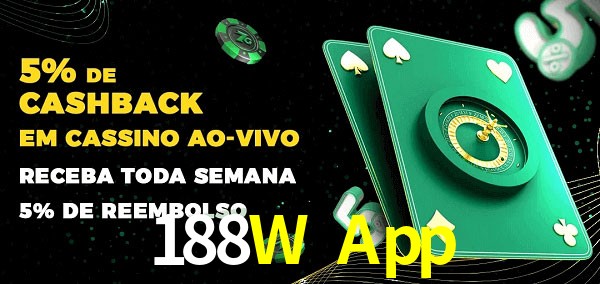 Promoções do cassino ao Vivo 188W App